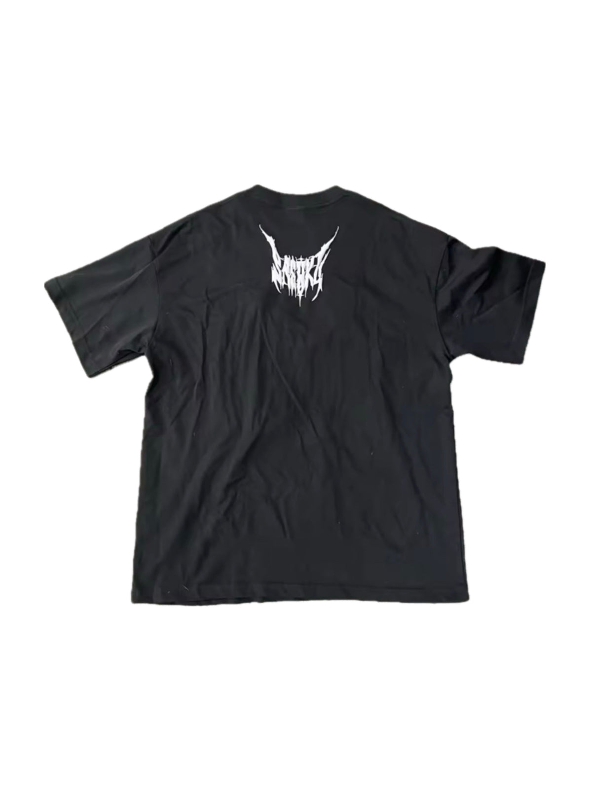 BLACK PUFF PRINT TEE