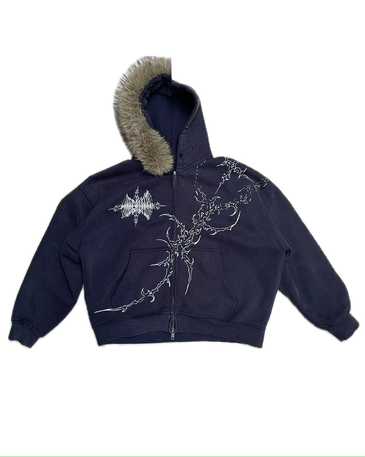 SASAKI FUR ZIP UP – AKIRA SASAKI SHOP